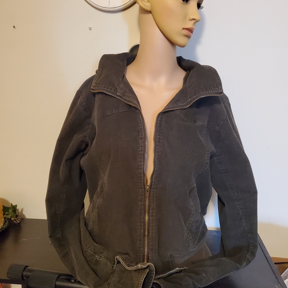 Neca ASO Bella Swan New Moon Corduroy Green Jacket XL (Juniors?) - Picture 3 of 9